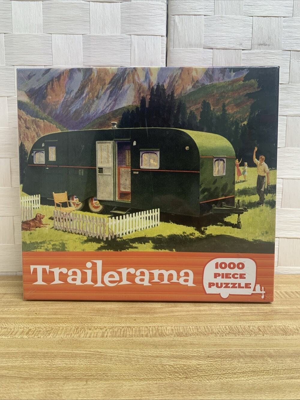 Trailerama 1000 Piece Puzzle - Phil Noyes 2014 Gibbs Smith NEW Sealed